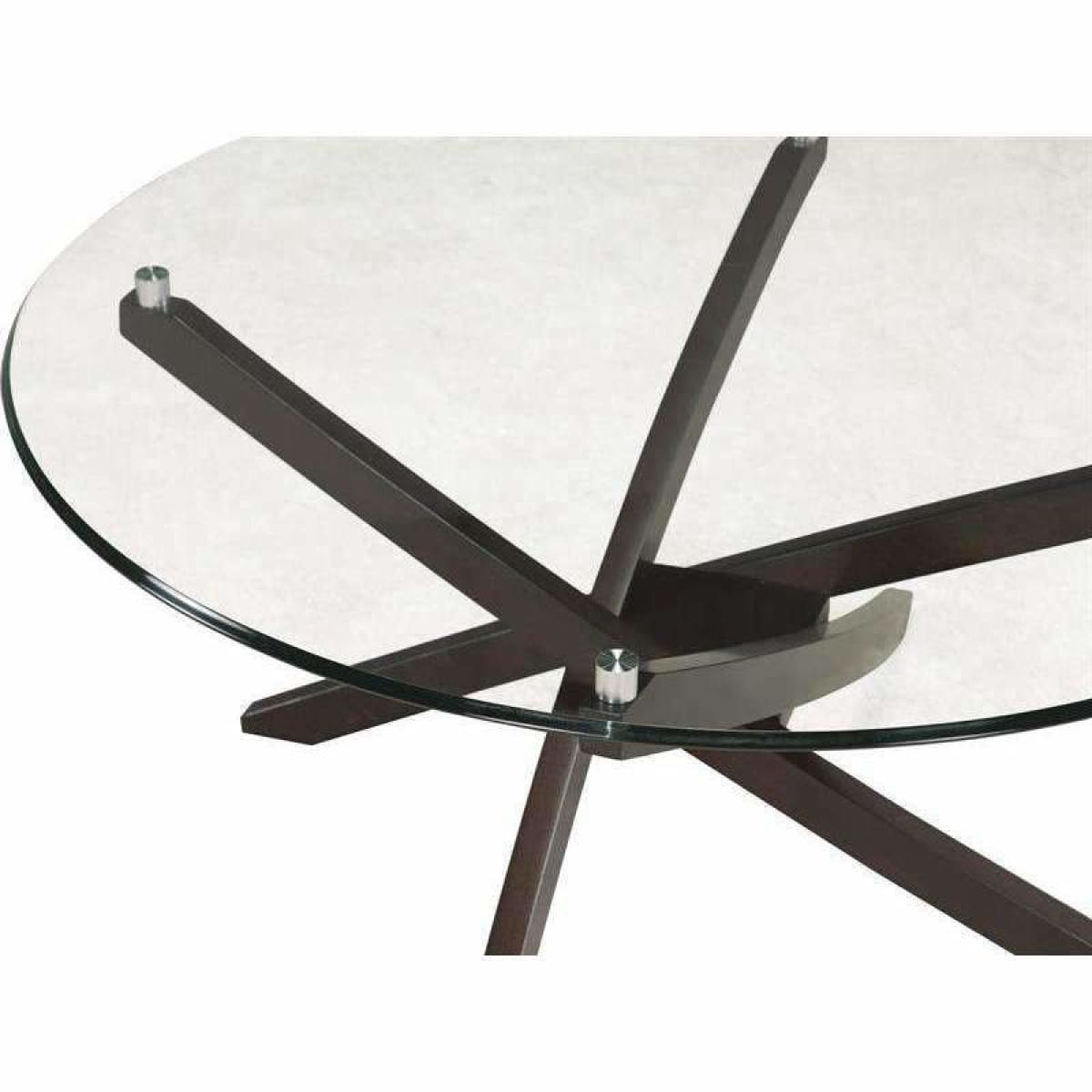 Xenia Oval Cocktail Table - COFFEE TABLE