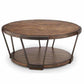 Yukon Round Cocktail Table (w/ Casters) - COFFEE TABLE
