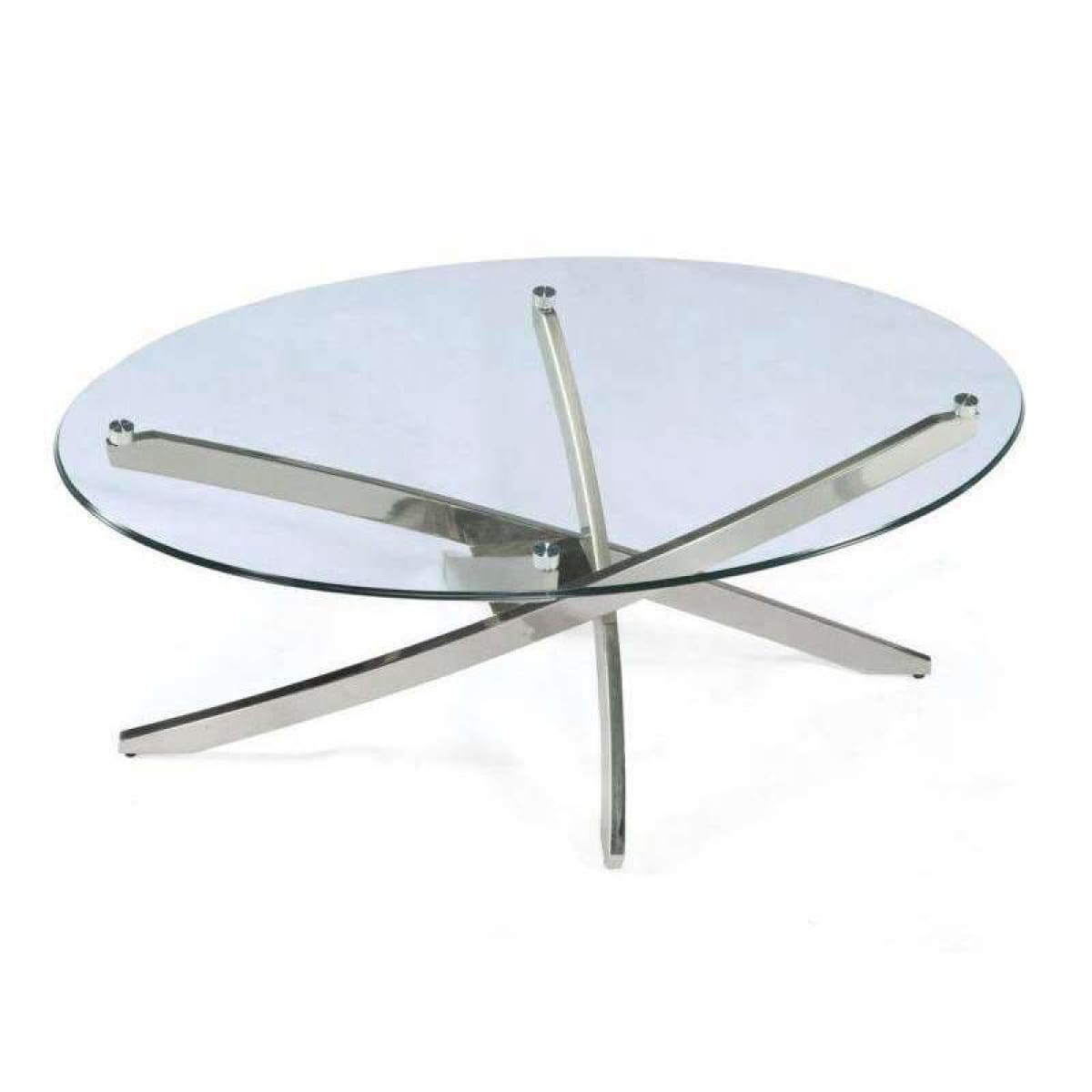 Zila Oval Cocktail Table - COFFEE TABLE